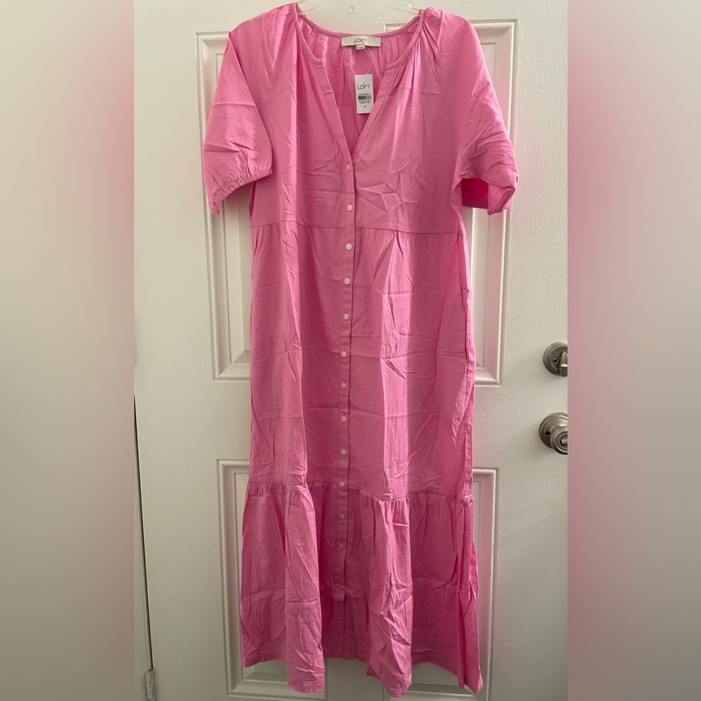 Loft Dress/Pink/Medium